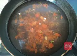 Illustration of how to make tomato and potato pimple soup 9