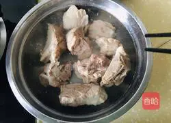 Yam and Corn Pork Ribs Soup Recipe Illustration 2