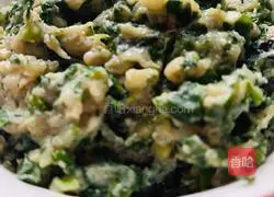 Illustration of how to make shepherd's purse wonton egg bento 1