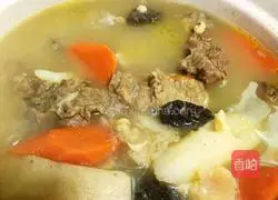 More Mushroom Pork Rib Soup Recipe Illustration 6