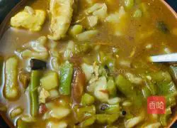 Shanxi Pasta - Illustration of how to pull slices 5