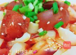 Illustration of braised cowhide 7