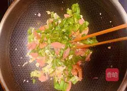 Fried instant noodles Practice illustration 5