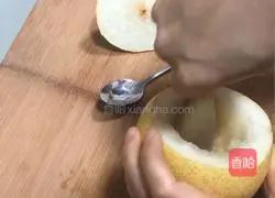 Illustration of how to make pear stewed with pepper 2