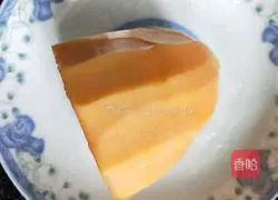 Illustration of how to make papaya milk 3
