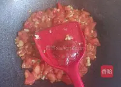 Tiger skin quail eggs in tomato sauce Illustration of how to do it 8