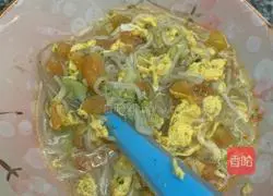 Complementary food~Illustration of how to make tomato and egg noodles 9