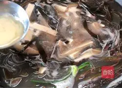 Illustration of how to make kelp and dried bean soup 11