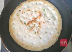 Illustration of how to make scallion pancakes 9