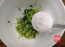 Celery Egg Pancakes Illustration of how to do it 4