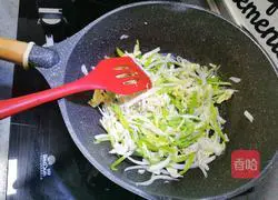 How to make stir-fried pancake bento Illustration 7