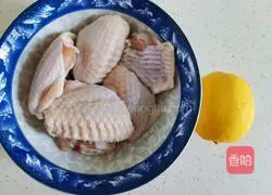 Lemon Grilled Chicken Wings Recipe Illustration 1