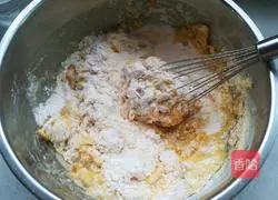 Illustration of how to make cornmeal cake 2