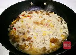 Illustration of how to make beer chicken 8