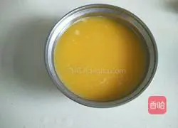 Illustration of how to make steamed egg custard 5