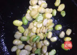 Bava beans Illustration of how to make egg soup 4