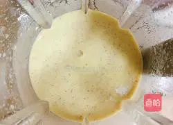 Illustration of how to make kiwi soy milkshake 9