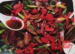 Illustration of how to stir-fry pork liver 7