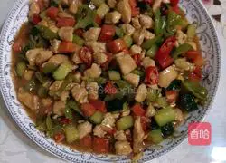 Illustration of how to make Kung Pao Chicken 12