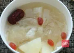 Recipe for Snow Pear Lily Tremella Nourishing Lung Soup Illustration 10