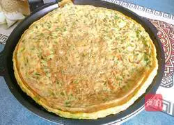 Sophora flower egg pancake recipe 11