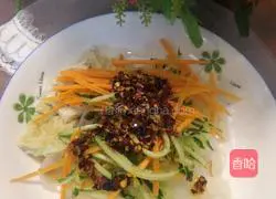 Illustration of how to make cold noodles with zero failure 8