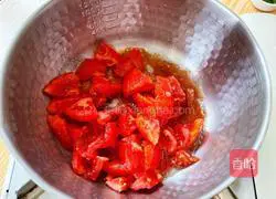 Illustration of tomato sour soup noodles 4