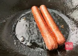Illustration of Homemade Sausage Hot Dogs 13