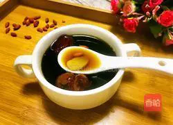 Brown sugar ginger and jujube soup Practice illustration 6