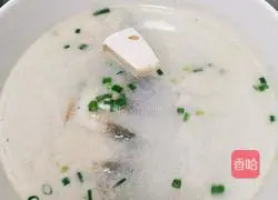 Illustration of how to make crucian carp tofu soup 14