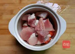 Illustration of how to make carrot and yam lean meat soup 4