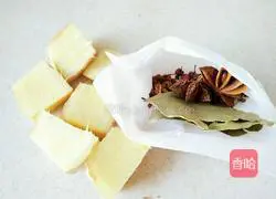 Illustration of how to make pig skin jelly 5