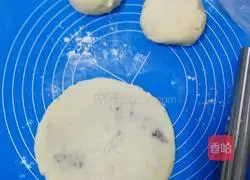 Illustration of how to make hot noodle brown sugar (green onion) cake 6