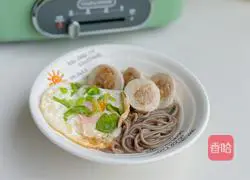 Meatball Soba Recipe Illustration 12