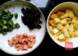 Illustration of how to make fried steamed buns 1 