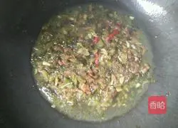 Illustration of how to make pickled cabbage and sweet potato powder 4