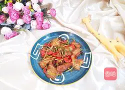 Illustration of how to make crispy crispy rice dumpling 12