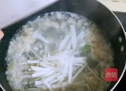 Illustration of how to make white radish soup 8