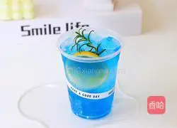 Blue Ocean Sparkling Drink Recipe Illustration 13