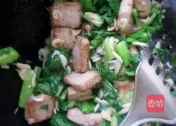 Illustration of how to make fried cabbage with dried shrimps 4