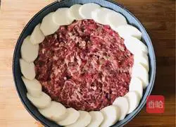 Super smooth and tender yam steamed meat pie, baby's favorite recipe illustration 8