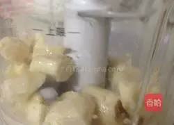 Illustration of how to make banana soft cake 1