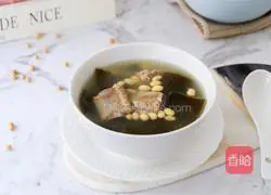 Illustration of how to make kelp and pork ribs soup 11
