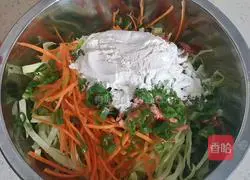 Vegetable egg pancake recipe 7