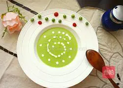 Cream Green Bean Soup#New Year's Eve Rice Recipe Illustration 8