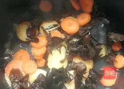 Japanese tofu, fungus and carrot soup recipe 5