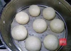Illustration of homemade bean paste buns 13