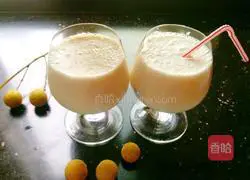 Longan Illustration of how to make milk 7