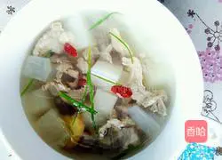 Winter Melon and Mutton Soup Recipe Illustration 12