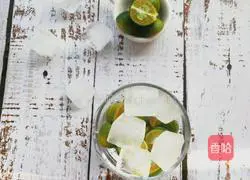 Illustration of how to make Xiaoqing Orange Ice Drink 2